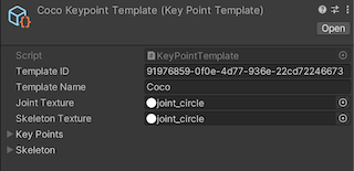 Header section of the keypoint template