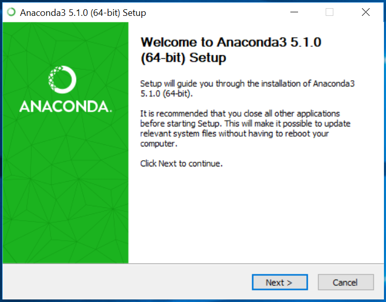 Anaconda Install